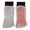Level 5 Cut-Resistant Breathable Five-Finger Outdoor Socks for Maximum Foot Protection