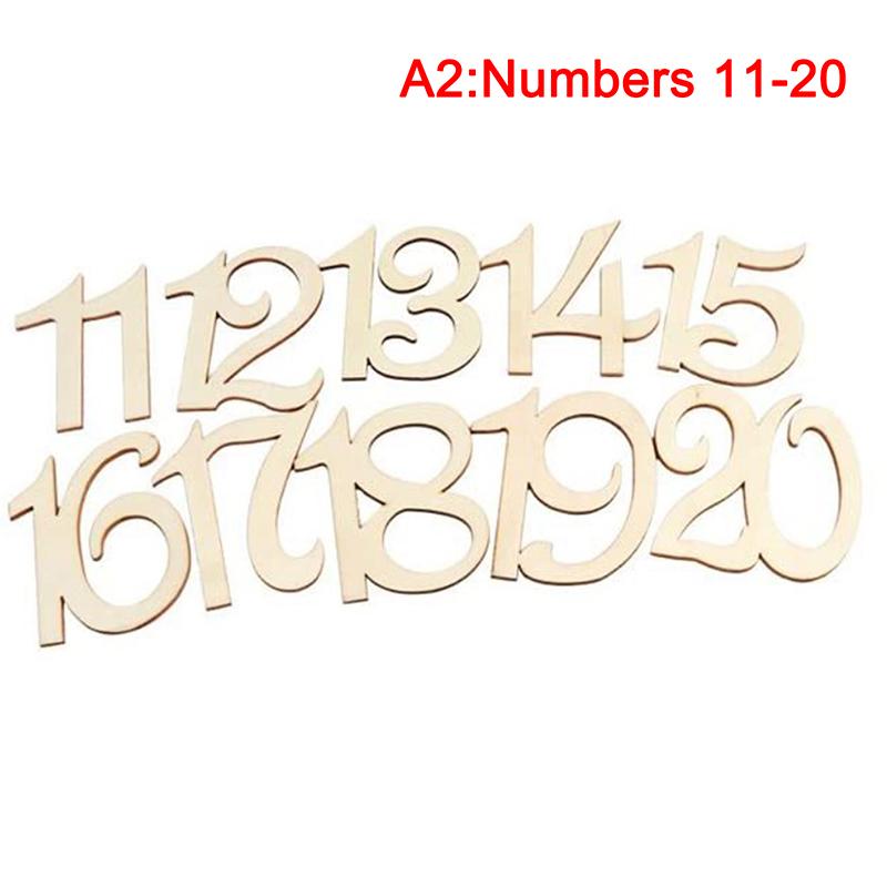 10шт 1-10/11-20 набор номеров деревянных столов с базой для дня рождения, свадьбы