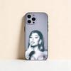 Чехол для телефона Арианы Гранде Для iPhone 17, 16, 15, 14, 13, 12, 11 Plus, Pro Max, Другие Мягкий черный чехол