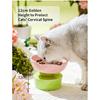 Flower Shape Ceramic Elevated Cat Bowl Puppy Dog Food Water Snack Bowl For The Cat Raised Cat Dish Feeder Drinker Pet Supplies