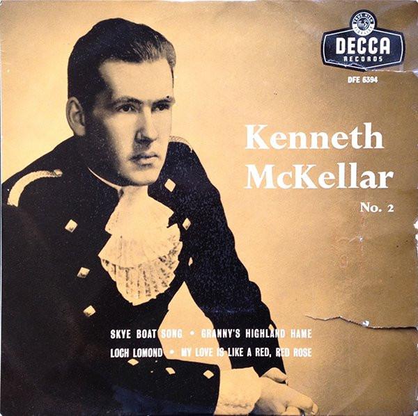 Пластинка 7 дюймов KENNETH MCKELLAR № 2 DFE6394 DECCA 1960 UK Поп Б/у