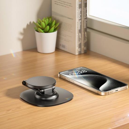 Держатель для мобильного телефона с противоскользящим покрытием, большой магнит, регулировка угла наклона на 360 градусов, складная подставка для мобильного телефона