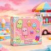 6 шт. Игрушка-пищалка для мороженого, ультрамягкая, медленно поднимающаяся, сенсорные фиджет-игрушки для снятия стресса, тревоги, сувениры для вечеринки