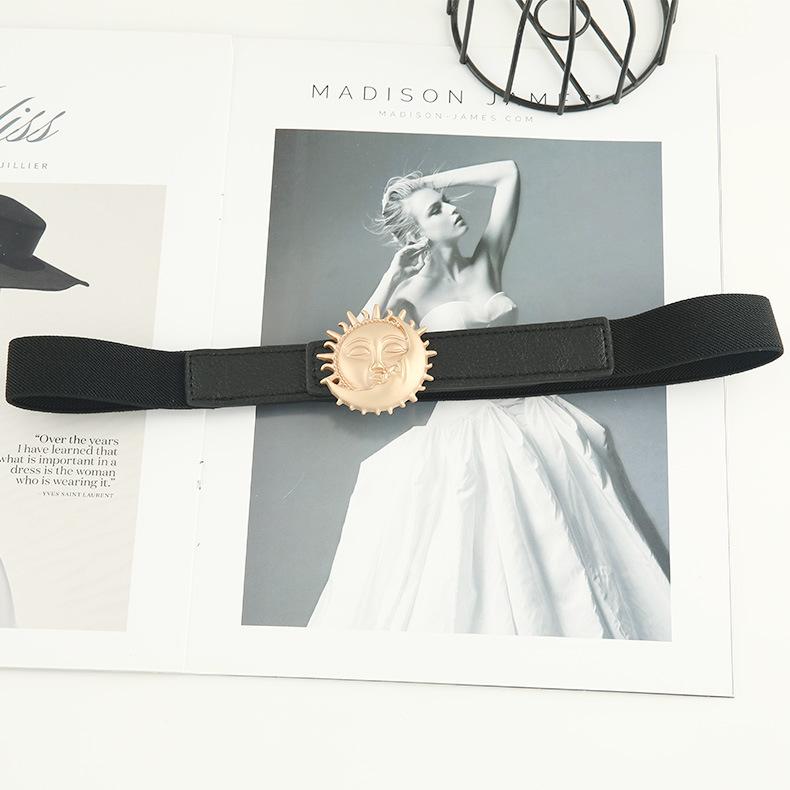 Эластичный пояс для пальто, аксессуары, декоративный пояс для костюма, женский, осенне-зимний, летний, черный.