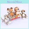 Cute Cartoon Tiger Leopard Deer Lion Plush Toy Companions Girl Kid Birthday Gift