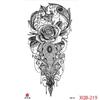 1PCS Waterproof Tattoos Temporary Tattoo Sticker Flowers Rose Body Tattoos for Women Art Arm Hand Tattoos Wolf Tiger Lion Painting Tatoos