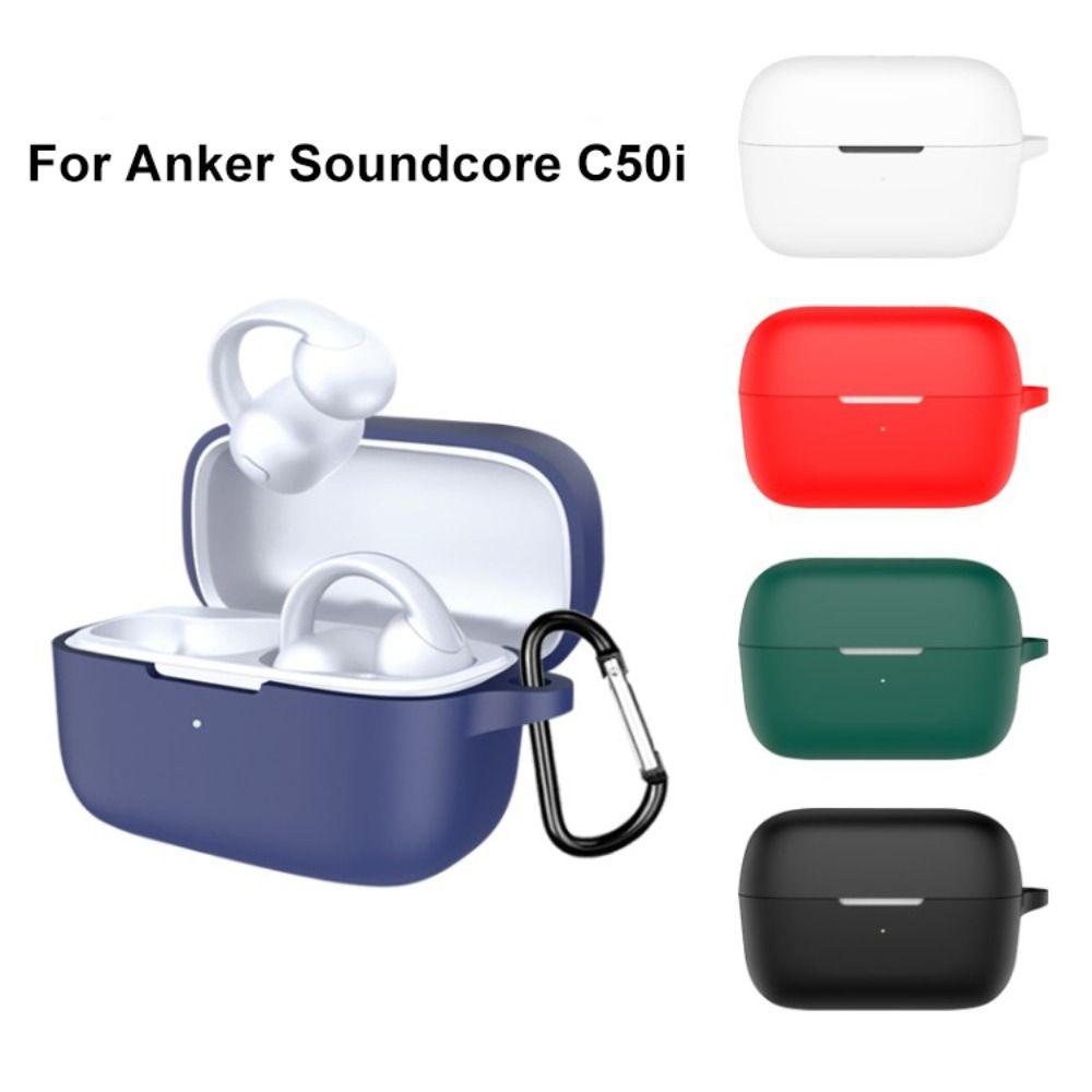 Anti Drop Bluetooth Headphone Cover Silicone Charging Box Sleeve for Anker Soundcore C50i