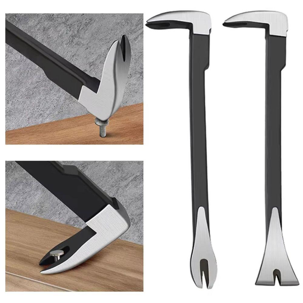 Rust-proof Nail Extractor Nail Puller Pry Bars Heavy-Duty Multifunctional Levers Woodworking