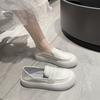 Повседневная обувь медсестры на каждый день 2025 весна и осень на одной педали мягкая подошва не устают ноги удобная платформа одинарная обувь женская