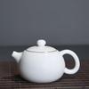 Suet Jade Porcelain Kung Fu Teapot