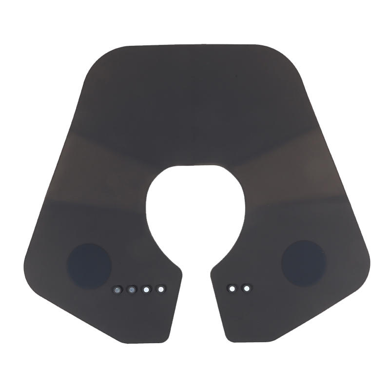 Силиконовый салонный воротник для стрижки волос, водонепроницаемая накидка для окрашивания волос, многоразовая парикмахерская накидка на шею для окрашивания волос, химической завивки и мытья