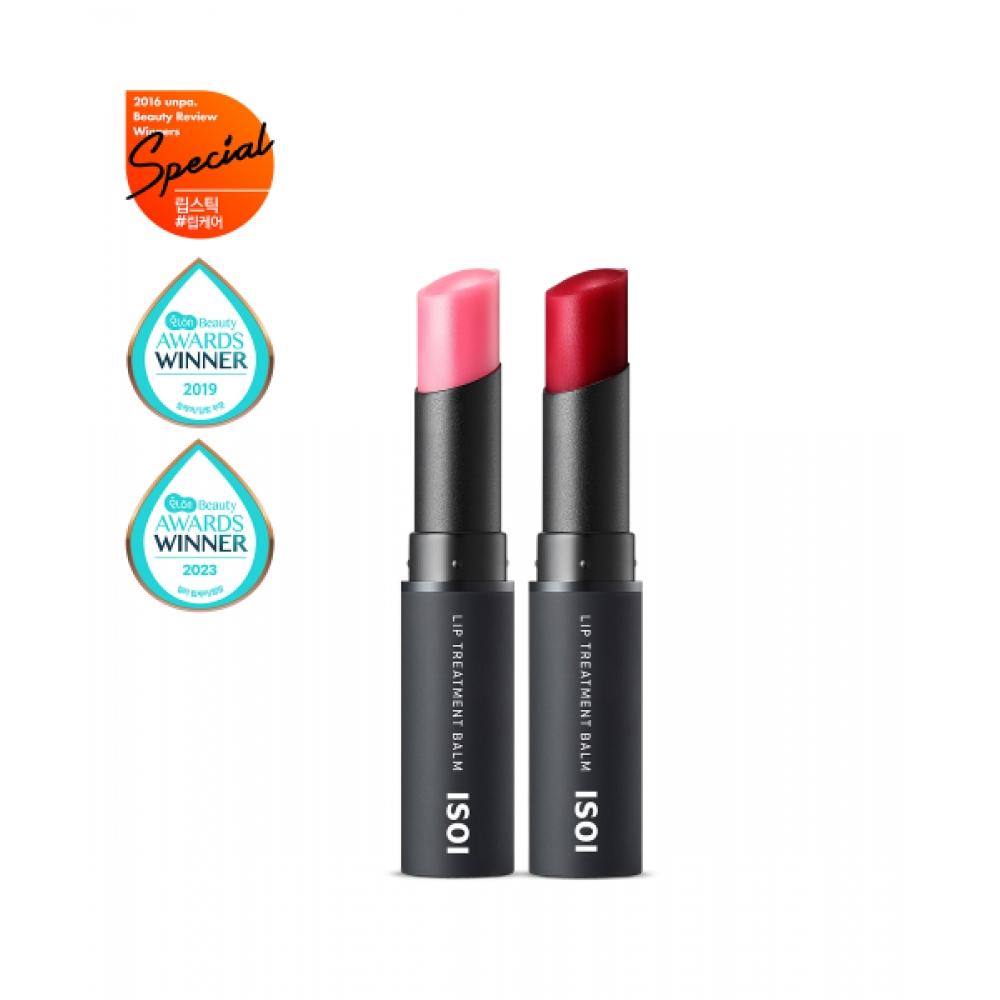 Бальзам для губ Isoi Lip Treatment Balm Rose Lip Balm Double Set
