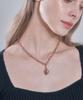 Ellejewelry Объемное Сердце Ожерелье Elbrnn195