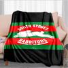 Nrl Rabbit Logo Design Blanket Suitable for Sofas, Beds, Offices, And Camping - Perfect Gift for Halloween Christmas