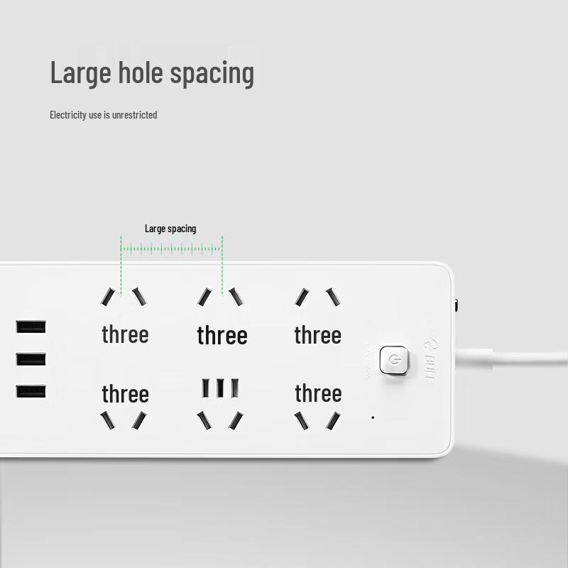 BULL Smart USB Power Strip with Over-Power Protection