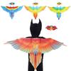 With Headwear Costume Bird Cape Children Parrot Wing Cloak Parrot Costume Performance Prop