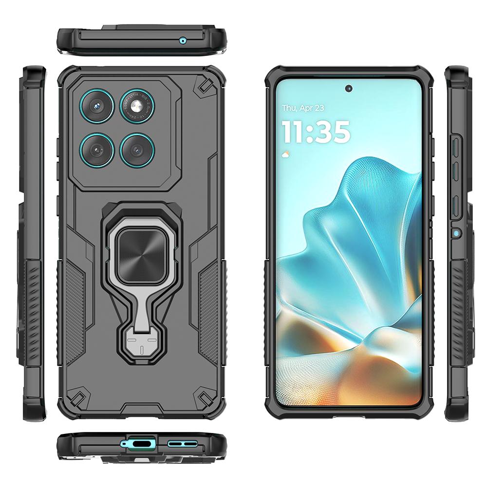Чехол для Motorola Edge 60 Fusion 60S 60 Stylus с вращающейся подставкой и магнитным держателем Кольцо Защитная крышка для телефона Funda Capa