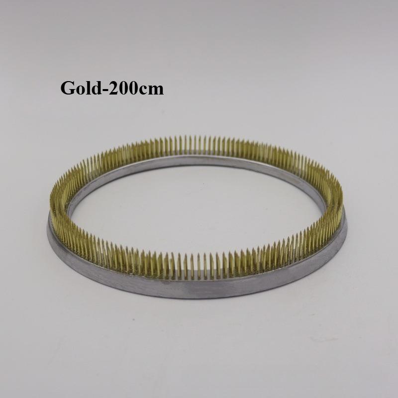Silver/Gold/Black 70/120/150/200cm Round Kenzan Ring Japanese Flower Arrangement Base Stainless Copper Ikebana Florist Tool