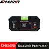 SHANHR Digital Angle Finder with Dual Axis,3-in-1 Digital Angle Gauge Inclinometer with Magnetic Base Dual-Axis Protractor