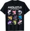 Cool Axolotl Kawaii Tee for Boys Girls Men - Axolotl Kids T-Shirt Unisex T-Shirt