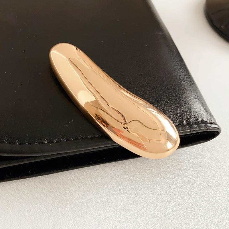 Металлические Геометрические Глянцевые Броши для Женщин Уникальные Изысканные Бутоньерки для Костюма Вечерние Ювелирные Изделия Модный Аксессуар