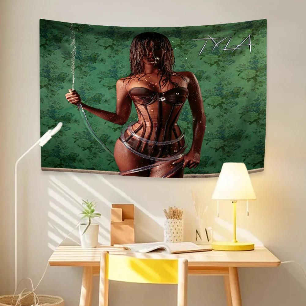 South Africa Singer American Flag Tapestry Pop Music Album Home Decor Bedroom Dormitory Party Backdrop Concert Decor Fans Gift