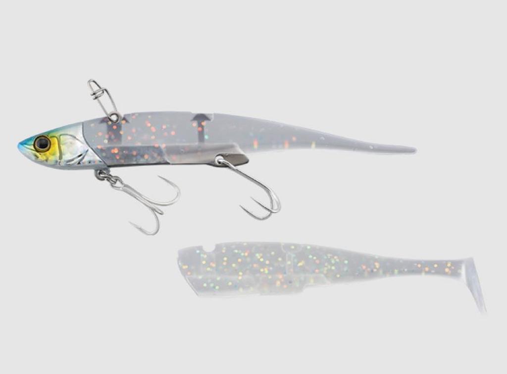 Распродажа Jackall Big Backer Soft Vib 28 грамм 115 мм Тонущая приманка Shirasu UV (5860)