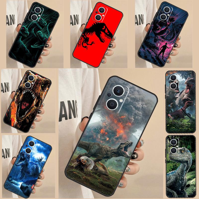 Jurassic Dinosaur World Phone Case For OPPO Find X3 Lite X5 X6 Pro X2 Neo Reno 3 4 5 6 7 8 Lite 4Z 5Z 2Z 8T Cover