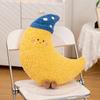 Rainbow Pattern Plush Cushion With Bright Colors For Girls Room And Cozy Spaces