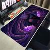 Purple Japan Anime Mouse Pad PC Cool P-pokemon Gamer Cabinet Keyboard Rug XXL G-gengar Extended Desk Mat Laptop Kawaii Mousepad