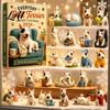 Birthday Gift for Children Everyday Bull Terrier Advent Calendar 2026 24 Day Christmas Countdown with Decoration Home Acrylic Ornaments Decorative