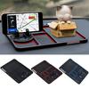 Car Dashboard Anti-slip Mat with Rotatable Phone Holder Parking Number PVC Universal SUV Truck Vehicle Auto