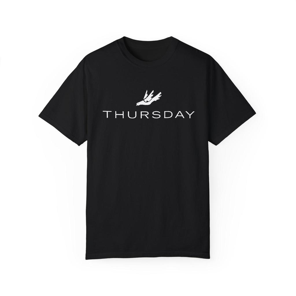 Thursday Emo Band Dove Logo Shirt, Emo Post-Hardcore Music, Logo Band Shirt