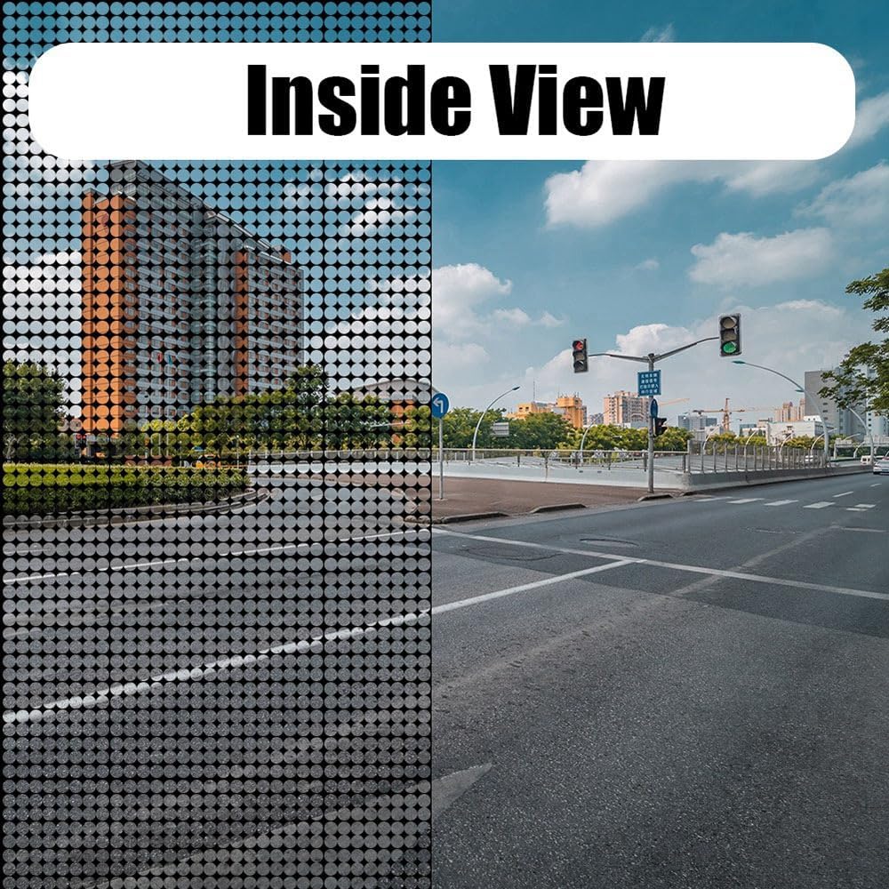 Raccoon Pattern Car Side Window Decal Vinyl Stickers Perforated Funny Car Window Decal Left and Right Side Window Cling, 11.61'' X 10.24''