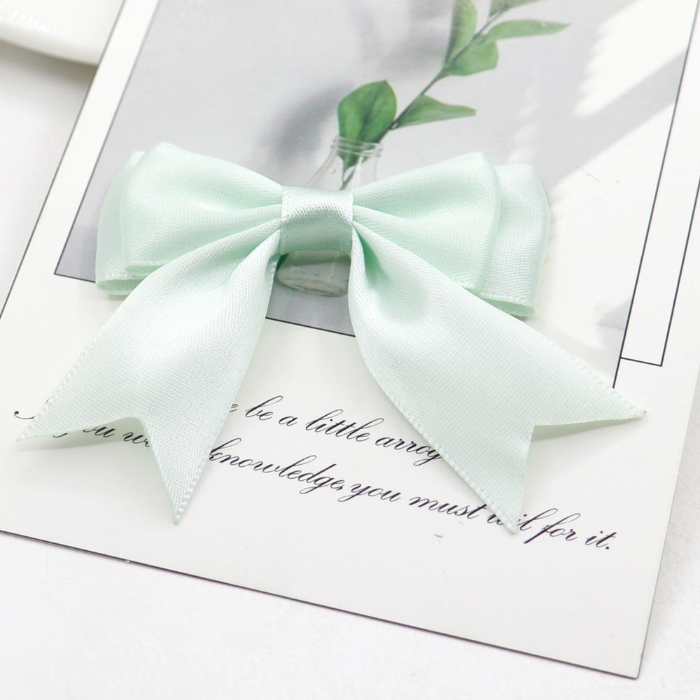 2,5 см полиэстер с двойным ласточкин хвостом бант на талию сделай сам цветок ручной работы