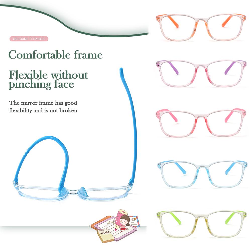 Онлайн-занятия Защита глаз Удобные очки Сверхлегкая оправа Детские очки с защитой от синего света