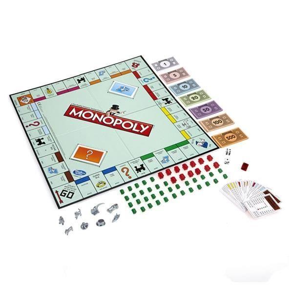Monopoly - jeu pour la famille et les enfants - 2 à 6 joueurs - dès 8 ans - cartes choisies par le public incluses