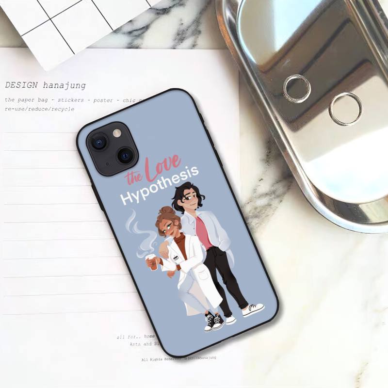 Чехол для телефона с книгой «Гипотеза любви» для iPhone 11 12 Mini 13 14 Pro XS Max X 8 7 6s Plus 5 SE XR Shell