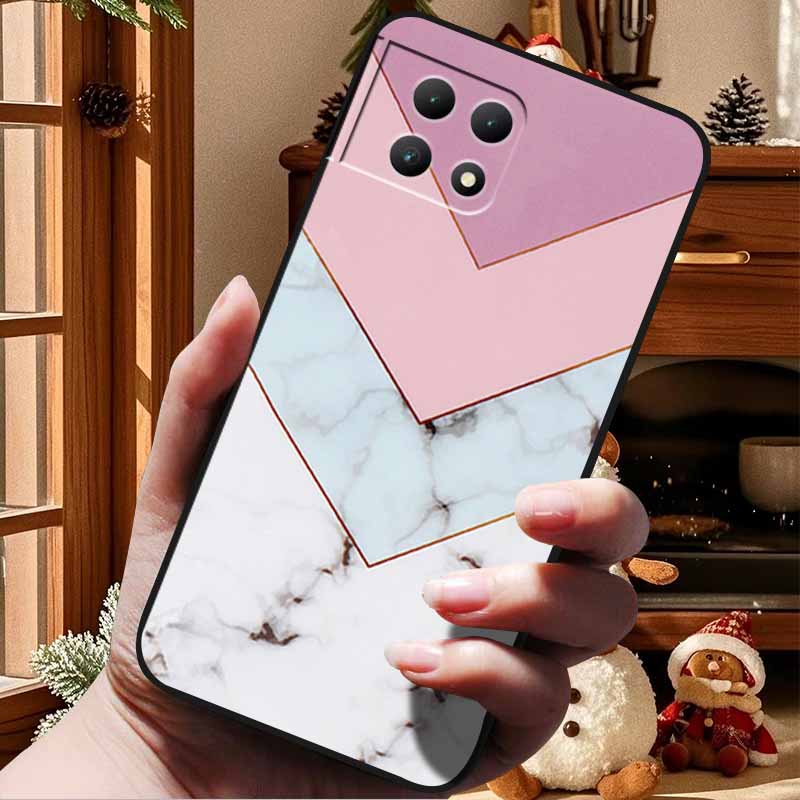 6,58" Для T-Mobile REVVL 7 5G Чехлы REVVL 7 Pro 5G Мраморный ТПУ Мягкий Силиконовый Чехол для Телефона для T-Mobile T Phone2 5G Задняя Крышка Funda