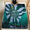 Coritiba Football Club,pattern Flannel Blanket, High quality Comfortable for All Seasons, Home Decor, Warmth and Comfort, Perfect for Gifts.