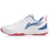 New LiNing Ace Cushioned Slip Resistant Abrasion Resistant Low Top Badminton Shoes Men's White Blue AYTP011-13