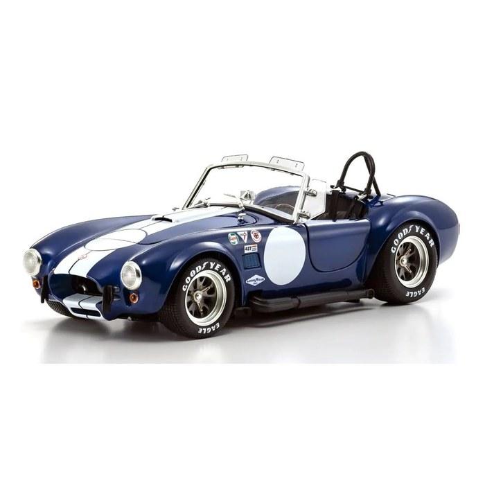 Kyosho 1/18 Shelby Cobra 427S/C (Синяя/Белая полоска) KS08048BLMW
