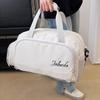 Женская большая спортивная сумка для спортзала, водонепроницаемый рюкзак, портативная дорожная сумка выходного дня с отделением для сухой и влажной воды