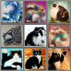 DIY 5D Diamond Painting Animal Persian Cat Picture Rhinestone Embroidery Cross Stitch Diamond Mosaic Home Decoration Painting