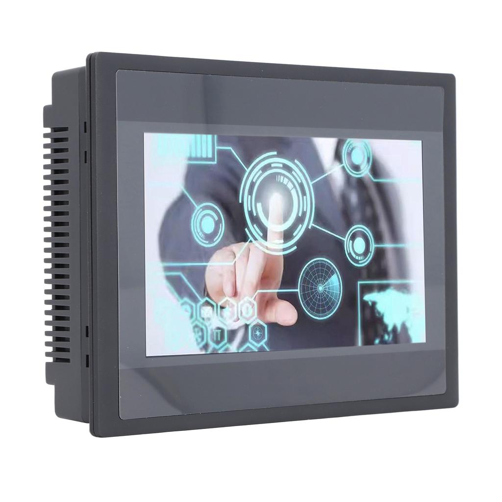 PLC сенсорный экран 7 дюймов TFT LCD 12 входов 8 выходов промышленная панель дисплея HMI для FX3U 20 40