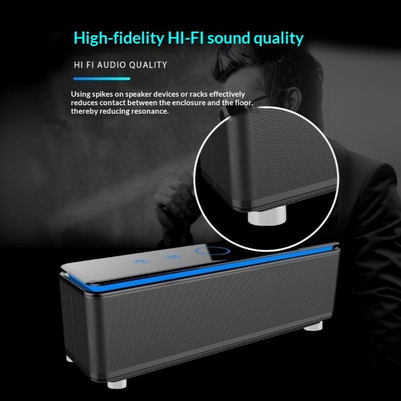 4Pcs Aluminum Alloy Speaker Spikes Stand Non-slip Isolation Feet Pad for Home Theater Audio Equipment Shockproof