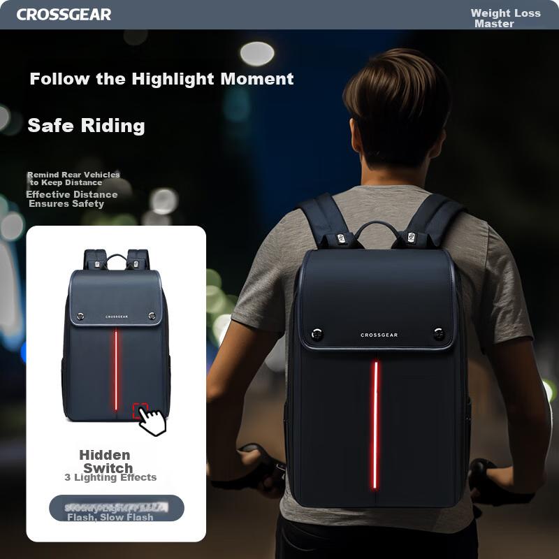 CROSSGEAR Cross Medal Weight Loss Master Casual Unisex 16-inch Laptop Backpack Student Computer School Bag Business Travel Bag