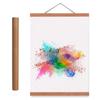 Print Magnetic Artwork Home Decor Wall Hanging Picture rack Painting Scroll Wall Art Poster Frame