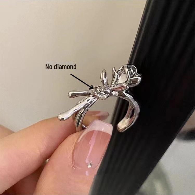 «Модное корейское кольцо на указательный палец 2025 года, милый дизайн, универсальное, для повседневного ношения»