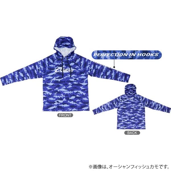 OWNER Солнцезащитная толстовка CULTIVA Black Fish Camo XL